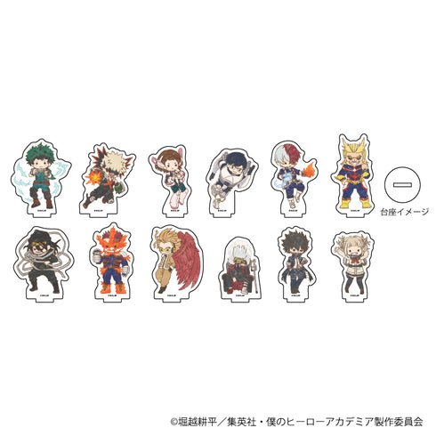 『僕のヒーローアカデミア』アクリルぷちスタンド 05/BOX (全12種)(レトロアートイラスト)